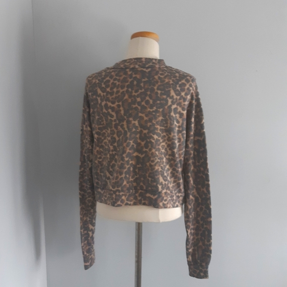 Queen Bees Women's long Sleeves Crop top Size L - Picture 2 of 8